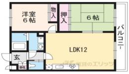 アズール中川間取り図面