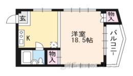 中央１丁目小堀マンション間取り図面