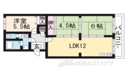 湖城ヶ丘ハイツ７号館間取り図面