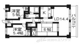 セントフローレンスパレス桂間取り図面
