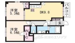 ルミエール中浜間取り図面
