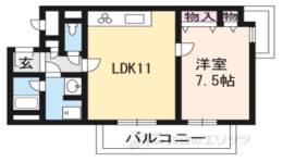 パレロワイヤル聖護院間取り図面
