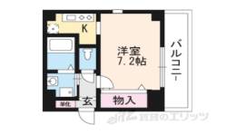 ＬＡ　ＲＯＳＥ銀閣寺間取り図面
