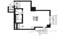 コスモＳＴ河原町間取り図面