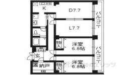 ケイハンシティセカンドビル間取り図面
