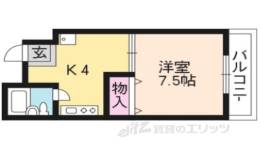 コスモハイツ千本間取り図面