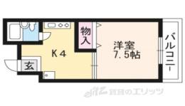 コスモハイツ千本間取り図面