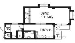 エクシード五条間取り図面