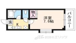 エクシード五条間取り図面