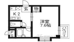 エクシード五条間取り図面