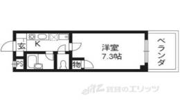 アンブラッセ２間取り図面