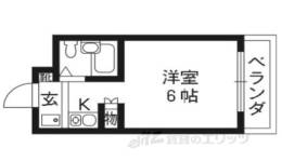 ウエストコート１間取り図面