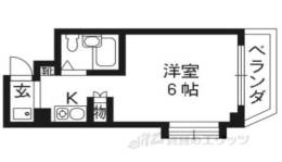 ウエストコート１間取り図面