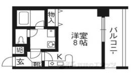ライオンズマンション京都東堀川間取り図面