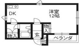 エバグリーンヴィラ小佃間取り図面