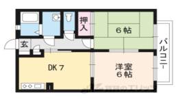 シャルマンコーポくら２番館間取り図面