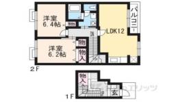 サニーコートＢ間取り図面