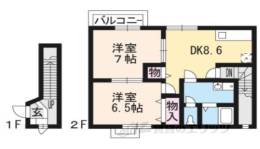 アーバンガーデンＡ間取り図面