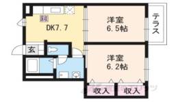 オアシスＦ　Ｂ棟間取り図面