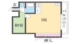 もみじビル間取り図面