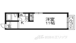 プルミエール五条間取り図面