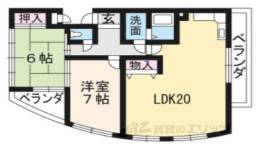 サンホーハイツ間取り図面