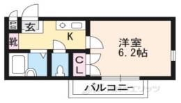 グランシャリオ嵯峨野１間取り図面