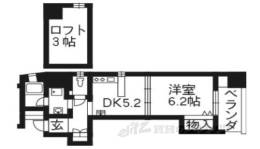 ブローニュ姉小路間取り図面