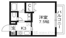 パルティータ小倉町間取り図面