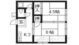 楠荘 西棟間取り図面