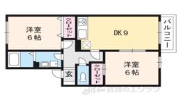 コンフォール美喜１間取り図面