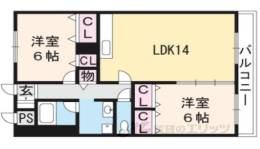 グリーン茨木間取り図面