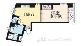 マンション　クララ間取り図面