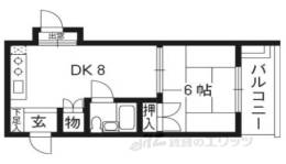 第二リビング家紋間取り図面