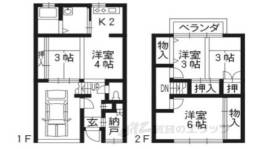 貸家間取り図面
