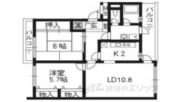 ネオハイツ東山間取り図面