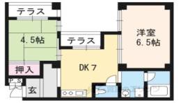 ヴィラ勧修寺間取り図面
