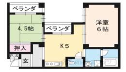 ヴィラ勧修寺間取り図面