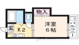 竜安寺ハイツ間取り図面