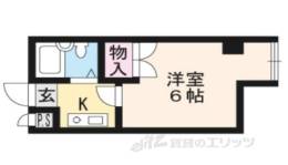 ピュアー紙屋川間取り図面
