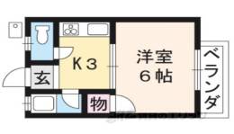 松ヶ崎グリーンハイツ間取り図面