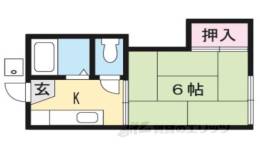 ハイツウエストリバー間取り図面