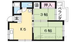 近江八幡ドリームマンションＢ棟間取り図面