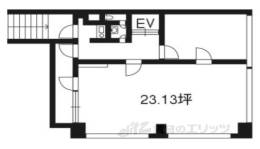 におの浜第３森田ビル間取り図面