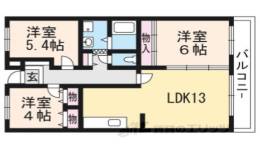 エスティ西大津間取り図面