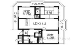 リヴェール春日間取り図面