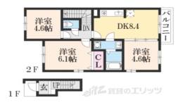 パストラルクール間取り図面
