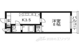 コンフォート深草間取り図面
