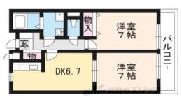 カルム北山間取り図面