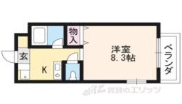 シェ・シュール今宮間取り図面